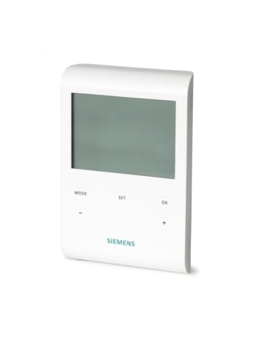 SIEMENS - RDE100.1 Raumthermostat mit Auto-Zeitschaltprogramm und LCD