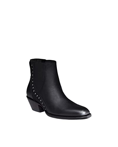 Mezcalero|Paulo Epic Black|Men's Leather Ankle Boots|Metallic Studs And Internal Side Closure (Black, Us_Footwear_Size_System, Adult, Men, Numeric, Medium, Numeric_9_Point_5) #TOP3