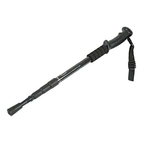 Mountain Stick, Hiking Poles Telescopic Comfortable Handle for Outdoor (Straight Handle)