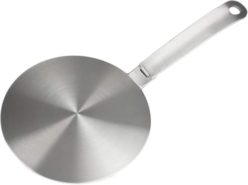 Image of Kitchen Plate Stainless Steel Interface Disk Induction Heat Induction Plate (24cm)