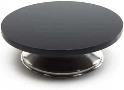 Bailarina Giratória Profissional Preto C/Rolamento Mdf 30cm