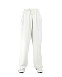 Kampfsporthose Tai Chi Hosen Traditionelle Trainingshosen Taiji Kung Fu Wing Chun Shaolin Klassische Kleidung Unisex Weiß XL