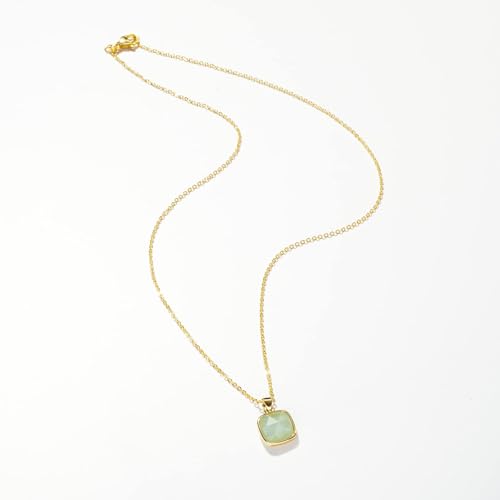 Kissyan Healing Crystal Necklace, 14K Gold Plated Natural Stone Pendant Necklace Reiki Quartz Amethyst Citrine Gemstone Spiritual Jewelry For Women thumb #6