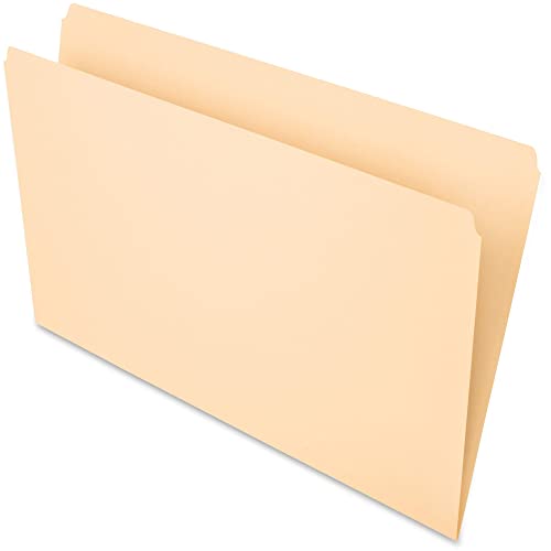 Office Depot® Brand File Folders, Straight Cut, Legal Size, Manila, Pack Of 100 #TOP1