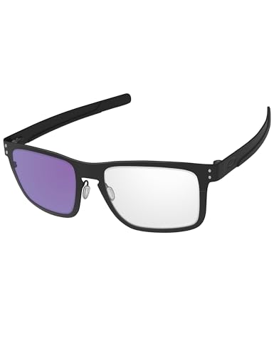 Image of Replacement Lenses & Nose Pieces for Oakley Holbrook Metal OO4123 55mm - Precision Fit, UV Block & Impact Resistant