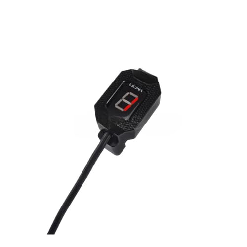 Indicateur de rapport engagé 675 R et Rocket III étanche IP68 rouge avec son support tactile
