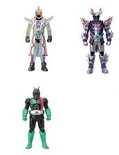 ガシャポン 仮面ライダー ゴースト G.R.F. ガシャポン ライダー フィギュアvol.01 全3種セット