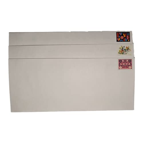 Stamped Envelopes (60 Envelopes) Love Stamps #TOP1