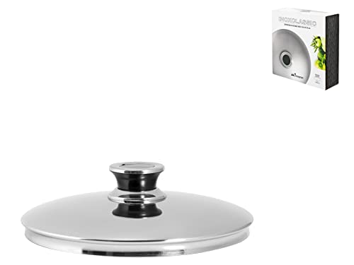 INOXPRAN Classic Couvercle, Acier Inoxydable, Gris Cover