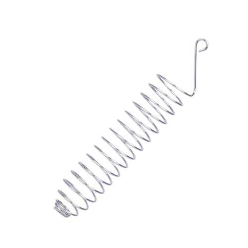 pofluany Comedero para pájaros Colgante Diseño en Espiral Loros Juguete Herramienta de alimentación Acero Inoxidable una fácil instalación Suministros Acero Inoxidable