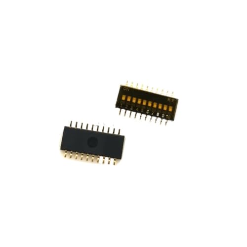Interruptor DIP 1.27mm paso SMT SMD de 2 filas interruptores deslizantes de posiciones para PCB 2