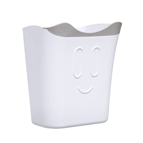 Ubbi Taza de enjuague para la hora del baño del bebé, accesorios de baño para niños, taza de enjuague suave sin desgarros para niños pequeños, apta para lavavajillas