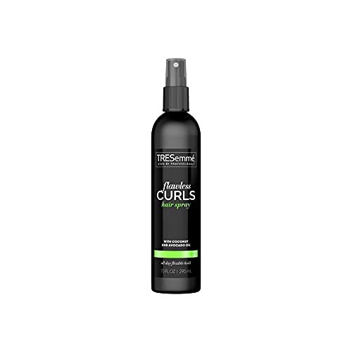 TRESemme Flawless Curls, Curl Locking Finishing Spray 10 oz (Pack of 4)