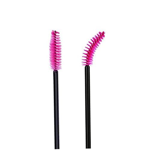 FOMIYES 100pcs Disposable Mascara Wands for Lashes Eyelash Mascara Brush Wand Applicator Makeup Kits for Separating Lashes