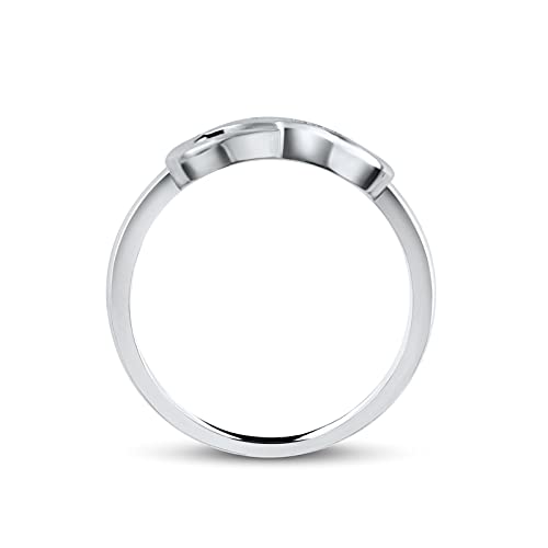 Bague Infinity argent 925 et zircons le cadeau idéal pour exprimer un amour éternel