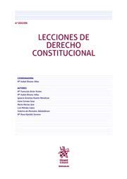 Lecciones de Derecho Constitucional 6ª Edición 2018 (Manuales de Derecho Constitucional)