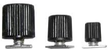 Vim Products MR-SA Magrails Tl 1/4 Socket Studs & T Bolt, 10 Pack, Black