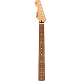 Fender Player Series Stratocaster Neck, Modern C, 22 Medium Jumbo Frets, Pau Ferro Fingerboard, Reverse Headstock