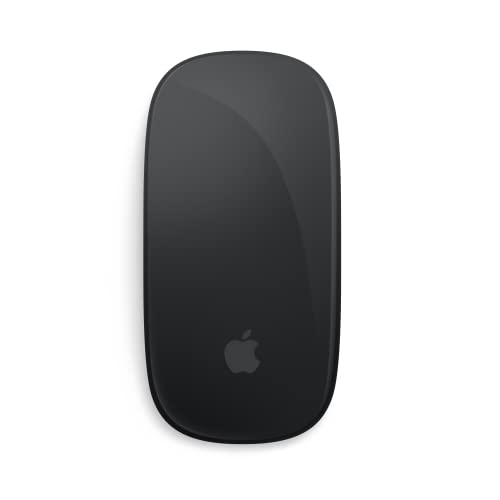 Apple Magic Mouse: Wireless, Bluetooth, Rechargeable. Works with Mac or iPad; Multi-Touch Surface - Black by Apple - Image 2