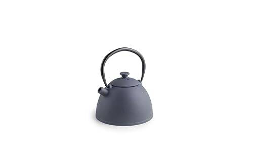 IBILI - Tetera hierro fundido Navan, 350 ml, Interior esmaltado, Apto para inducción