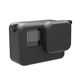 Lunga durata: con la sua struttura in silicone liquido, questa custodia per action camera offre al tuo dispositivo un comfort senza pari e . La sensazione rilassante del materiale morbido ma robusto mantiene la fotocamera al sicuro da urti e graffi pur sentendosi bene nel palmo della mano.