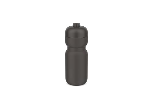 Mepal - Squeeze Sport water bottle - Leak-proof closure - Squeeze for drinking - Durable, soft material - Water bottle - 600 ml - Graphite black