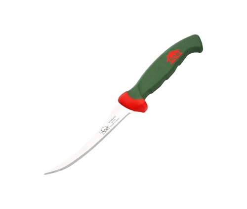 Image of AcE Tomato Knife Set - 1 Pack, Serrated Tomato Slicer, 420J2 Surgical Stainless Steel, 54?55 HRC, Long-Lasting Edge, Multicolor Hygienic Ergonomic Handles
