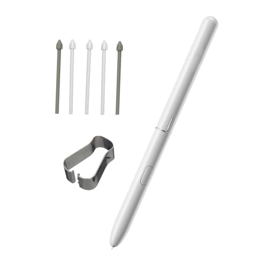 Galaxy Tab S4 Stylus Pen Compatible with Samsung Galaxy Tab S4 S Pen Replacement Stylus for Samsung Galaxy Tab S4 10.5' SM-T830 SM-T835 EJ-PT830B EJ-PT830BBEGUJ S Pen (White)