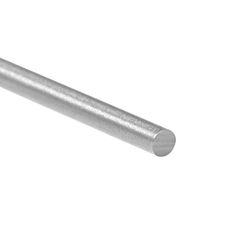 sourcing map 20St Rundstange Stahl, 1mm HSS Drehmeißel, für Wellengetriebe Drehmaschinen Bohrmaschine Miniaturachse, Zylinderstift DIY Werkzeug 100mm Lang