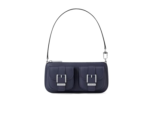 Michael Kors Zoe pochette convertible chic en cuir noir