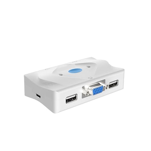 Commutateur KVM MT-201KL à deux ports USB pour clavier d'ordinateur 2 en 1 sortie