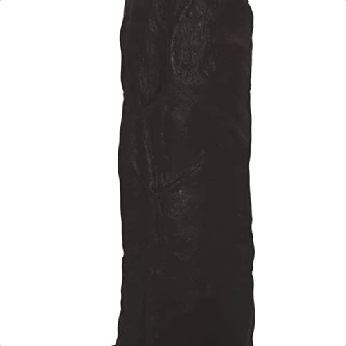 Capa Peniana Rígida Em Vinil Com Elástico Pênis 19cm x 4,5cm Preta Eros