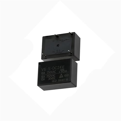 Relais 24V V6-S-DC24V 16A commutateur 4PIN pour circuit imprimé et automatisme