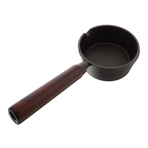 Cabilock sartén de aceite caliente pequeñas sartenes de aceite calefactor tortilla de tortilla utensilios de cocina a olla pequeña parrilla de metal saltear wok planchar