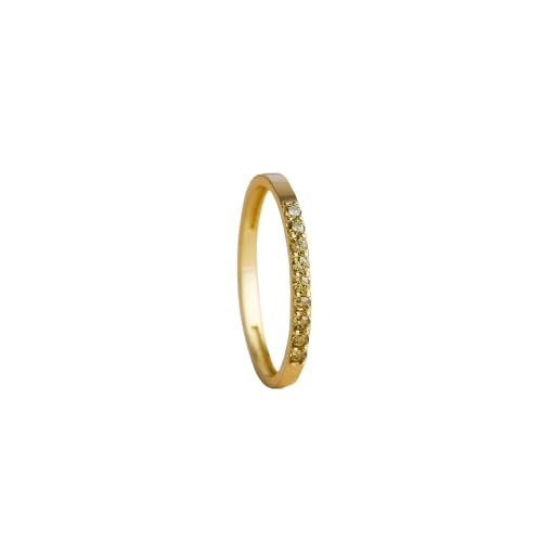 Bague en péridot naturel et argent doré pour sublimer votre style
