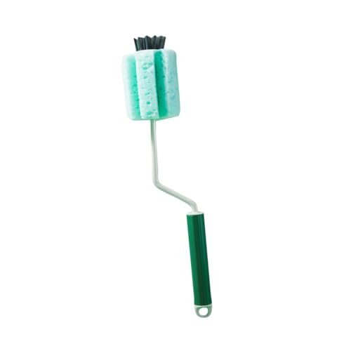 Healeved Bottle Brush Cup Clean Brush Bottle Cleaning Brush Glassware Brush Cleaner Foam Sponge Puff Brush Cup Cleaner Brush Bottle Cleaner Goblet Cup Cleaner Green Abs