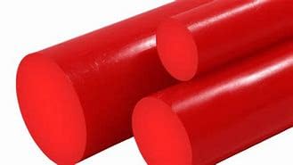 Barra Tonda PU Poliuretano 90 SH, vari diametri (Rosso mattone, 15)