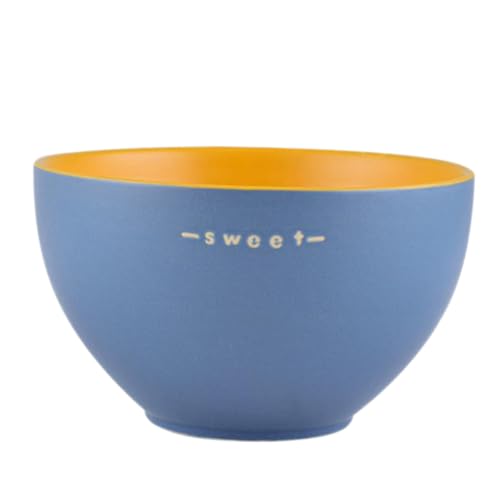 SHINEOFI Ciotola Ceramica per Cibo Blu Scodella Zuppa e Insalata per Cucina Casa Uso Quotidiano e Ristorante