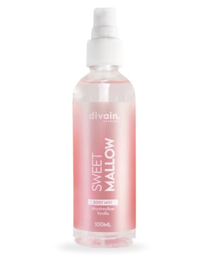 Bruma Corporal Floral-Gourmand 100ml | Dulce y Juguetona, con Malva Azucarada, Mujer | Sweet Mallow Body Mist | divain.Parfums