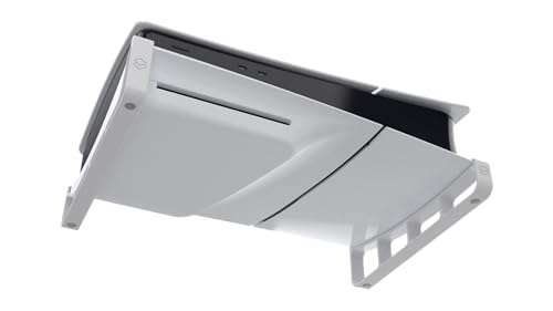 Suporte Horizontal Compatível Com Playstation 5 Slim Mídia (Branco)