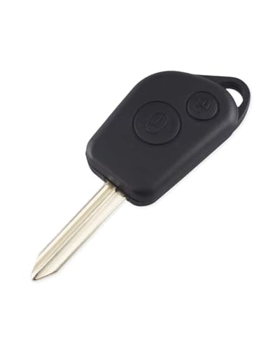 Coque de clé pour Picasso, Saxo et Xsara - Boîtier de remplacement 2 boutons