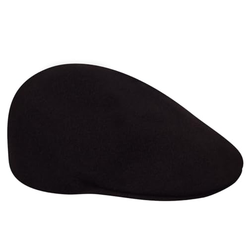 Image of Kangol Seamless Wool 507 Hat - Deep Plum /L Ivy Caps & Flat Caps