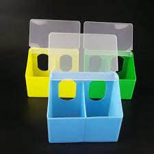 GPS 5 Pcs Pigeon Plastic Feeder, Dove Bird Water & Food Feeding Hanging Box for Poultry Chicken Pigeon Parrot Budgie Parakeet Cage (Two Holes) (B0BG6CXCXN) Amazon Price History, Amazon Price Tracker