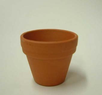 素焼き鉢 植木鉢 おしゃれ 陶器鉢 MOSSポット KT101-200 7号(20cm) 鉢底穴