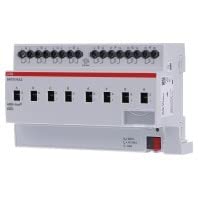 Actuador interruptor KNX 8 veces 16A, C-load REG - Actuador de conmutación para domótica