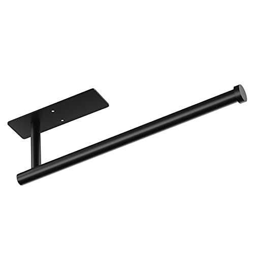 Paper Towel Holder, Self Adhesive or Screw Mounting, Paper Towel Holder Wall Mount, SUS304 Stainless Steel Paper Towel Holder Under Cabinet for Kitchen, Countertop, Cabinet, Bathroom