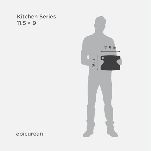Epicurean Kitchen Series Cutting Board, 11.5-Inch x 9-Inch, Slate