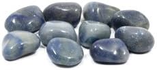 Blue Quartz Tumble Stone 20-25mm - Single Stone