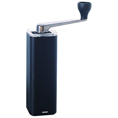 HARIO Prism Ceramic Mill Coffee Grinder, Black Cover