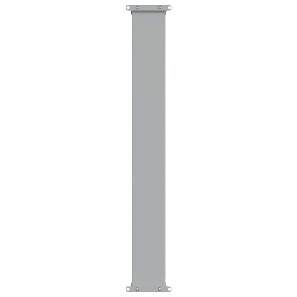 Ausziehbare Seitenmarkise 100 x 300 cm Creme mit UV- und Windschutz, Balkon Sichtschutz, Sonnenschutz, einfach zu montieren, inklusive Zubehör, ideal für Terrasse und Garten